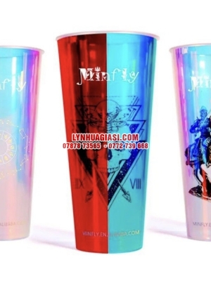 LY NHỰA CẦU VỒNG HOLOGRAM 