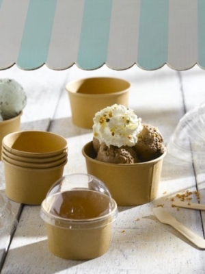 LY GIẤY ĐỰNG KEM