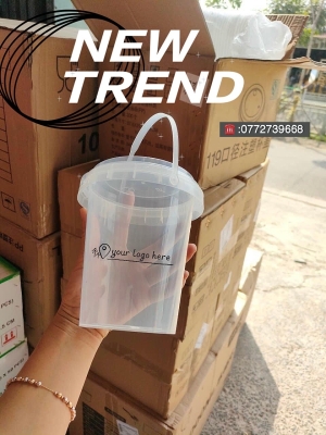 Xô nhựa trà sữa 
